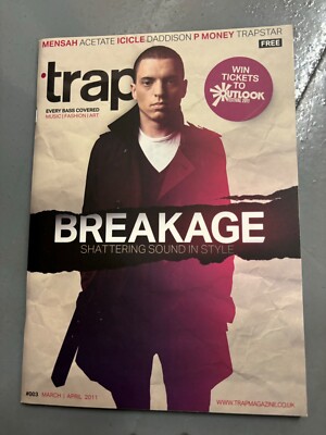 TRAP MAGAZINE (UK) - BREAKAGE: ISSUE 3 - March/April 2011 (Rare) 
