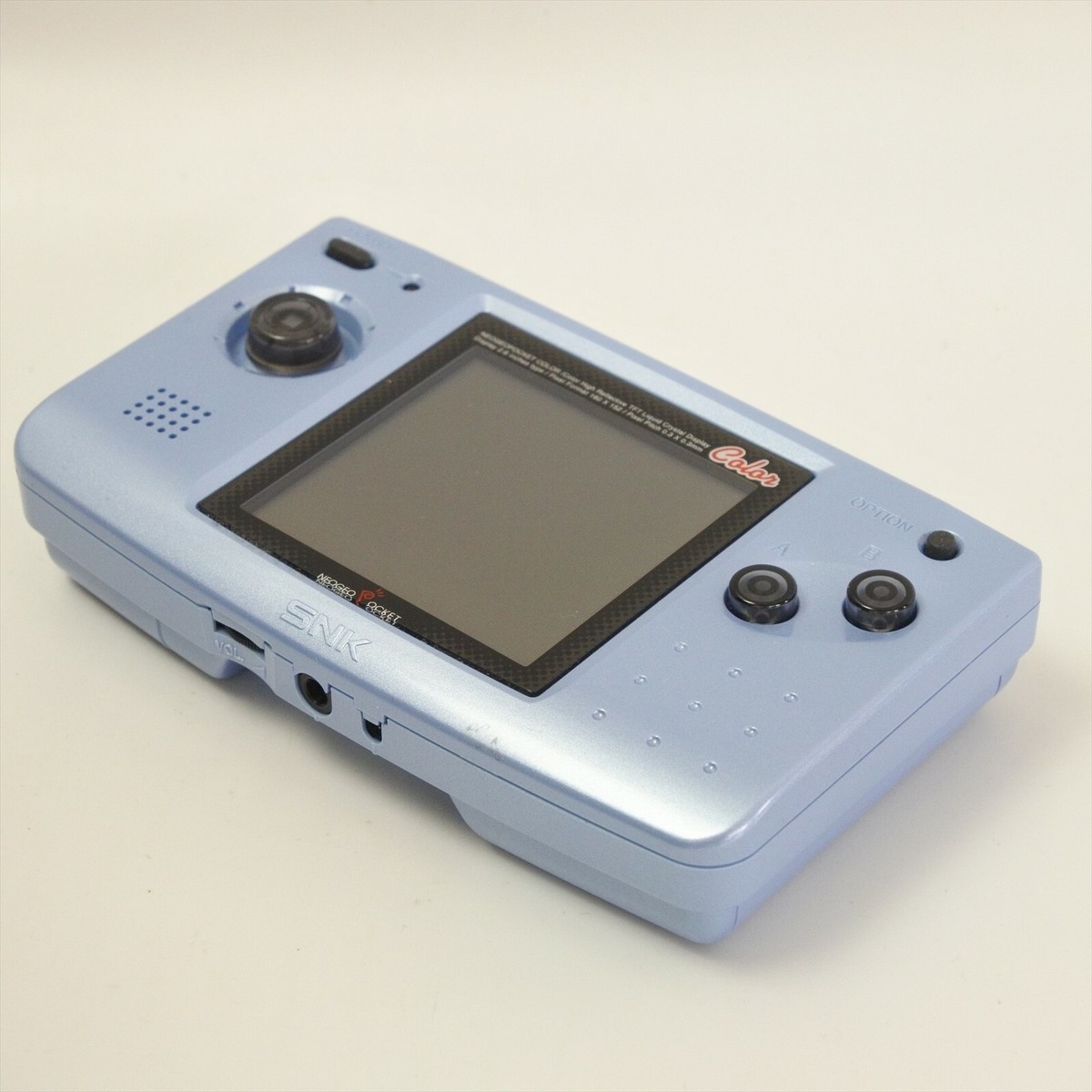 NEO・GEO Neo Geo Pocket COLOR Console Platinum Blue Boxed SNK 0898413