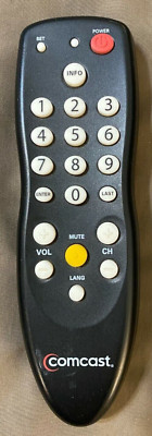Genuine COMCAST Remote RC2392101/02B  Works Well FAST Free Shipping!
