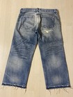 SIMON MILLER W005 BALTIC CROPPED FRAYED WIDE LEG DISTRESSED DENIM JEANS $275 27 — photo 4