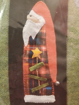 Quilting kit small retro Santa for framing Mary's Quilt Shop Claus Clause