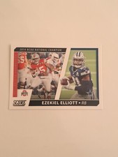 2021 Score Football Collegiate Champions Ezekiel Elliott Insert 
