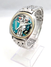 🔥 Rare! Vintage! "BULOVA ACCUTRON" 214 Spaceview 14KT Bezel Ring! Wristwatch !!