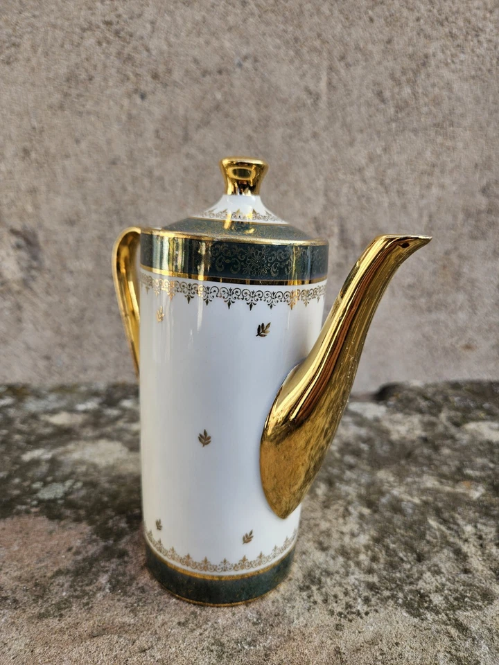 Cafetière en Porcelaine à l'effigie de Napoléon & Josephine & Art De La Table - Photo 3/4