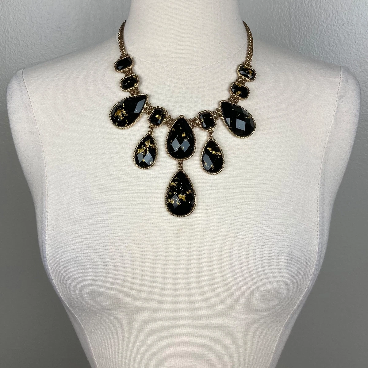 Aldo black necklace sale