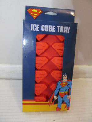 ICUP DC Comics Superman Ice Cube Tray Makes 12 Cubes At a Time
