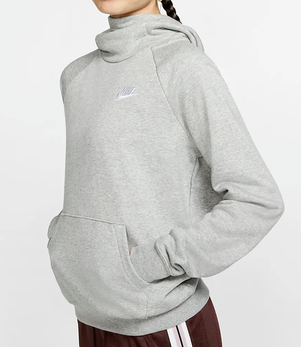 Nike - Women's Sportswear Essential Funnel-Neck Fleece Pullover Hoodie