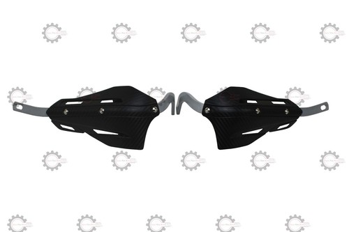 Black PROTECTION VPS "HAND GUARD KIT Fit For Royal Enfield Himalayan 411" - Picture 2 of 6