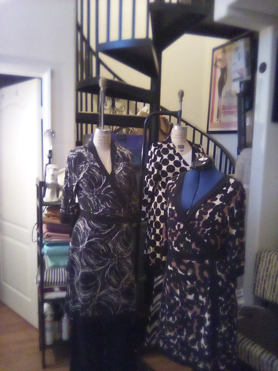 alfani black and white dress Alfani Wrap Dress ~ Black, White, Gray Design ~xl leopard nwt bonus INC avl