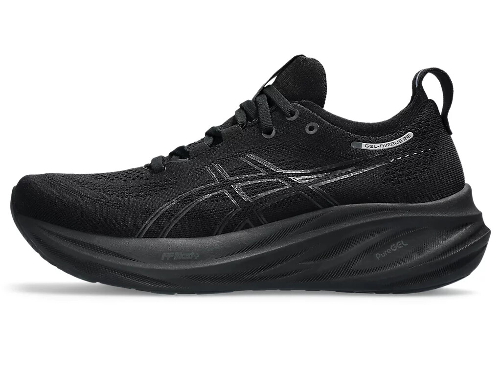 ASICS GEL-NIMBUS 26 ブラック 28cm Asics Women's GEL-NIMBUS 26 Sneaker in Black/Graphite Grey