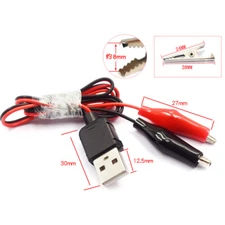 Alligator Test Lead Clip To Banana Plug Test Clips to USB Alligator Test Clips W