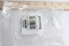 Brass Craft Round Volume Control Handle with Screw Clear SHD7073