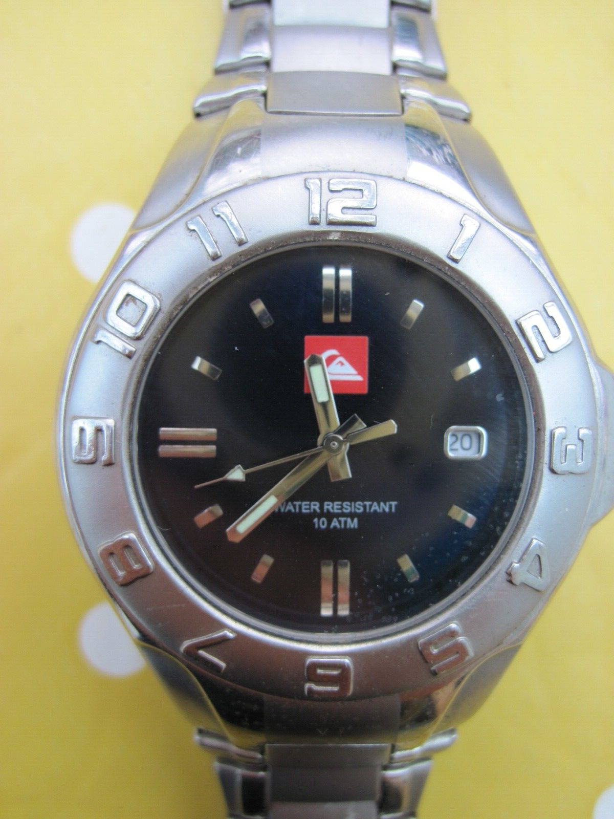 QUIKSILVER WATCH IN A BOX ALSO SELLING ANIMAL RIP CURL AND OTHER SURF ...