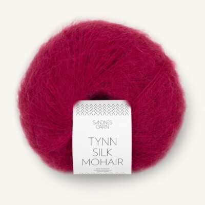 TYNN SILK MOHAIR von SANDNES GARN - RUMBA RED (4255) - 25 g / ca. 212 m Wolle
