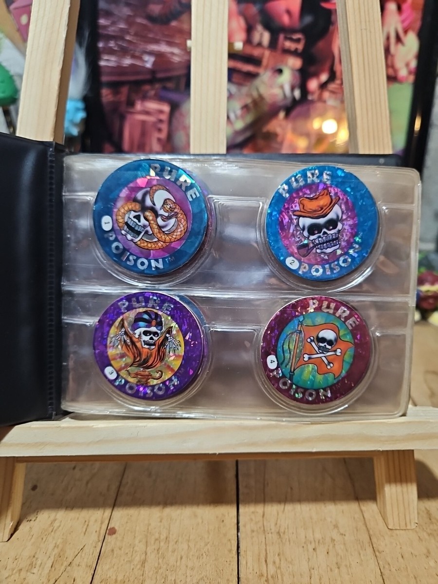 Pog Collection * PURE POISON * Set of 24 Only Complete Numbered