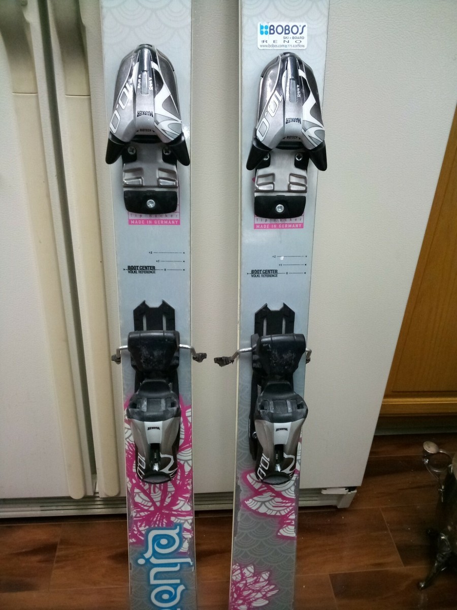 167 cm VOLKL Kenja All-Mountain 2013 Twin-Tip Women's Skis Marker