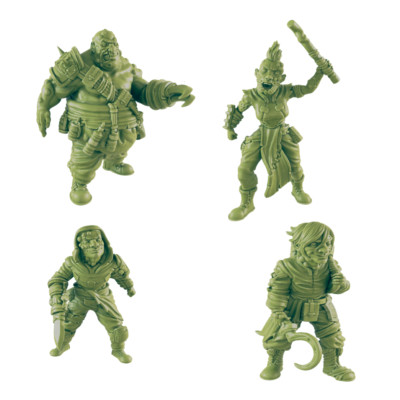 EC3D Beyond Badland The Creeper Gang 28mm Project Z Fallout Last Days 
