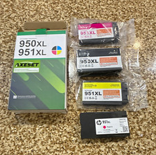 HP 950XL Black New 951XL Inkjet Cartridges Lot,951XL Magenta,951 XL yellow New