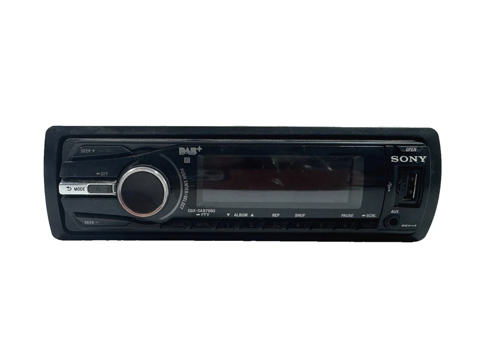 Sony CDX-DAB700U  DAB+ FM CD USB AUX MP3 Player Autoradio mit Anleitung Kabel - Bild 3 von 3
