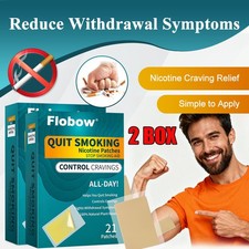 42 Patches Nicotine Transdermal Patches Help Quit Smoking Stop Smoking Aid Patch