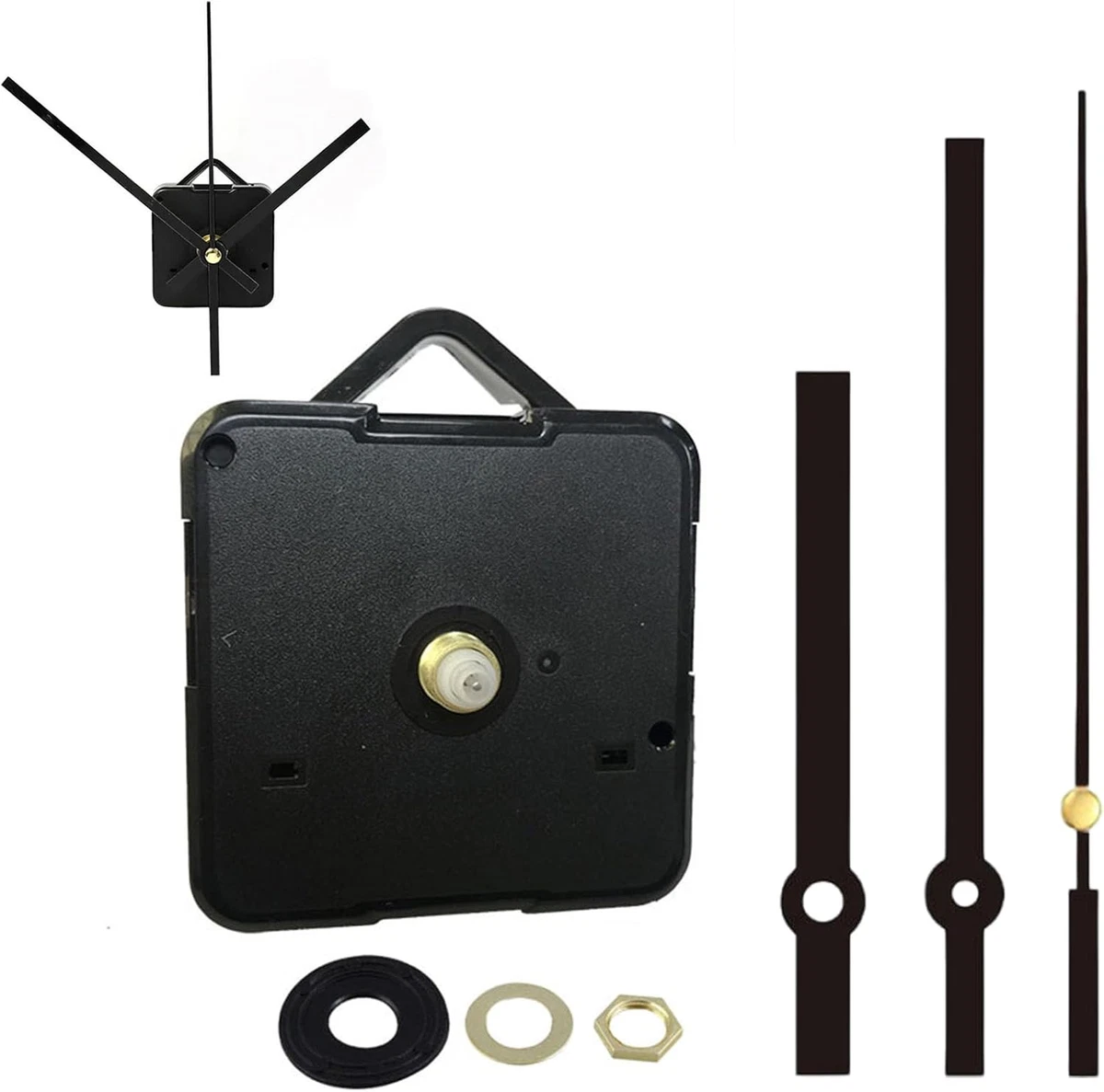 OROLOGIO DA PARETE meccanismo motore movimento quarzo silenzioso kit
