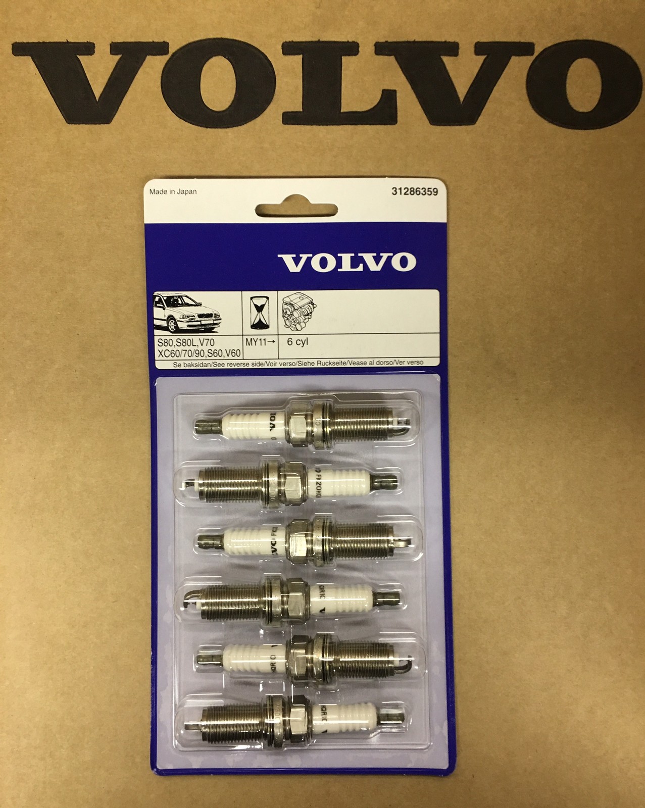 Genuine Spark Plug KIT 31286359