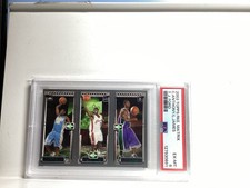 2003 Lebron James Rookie Card Plus Carmelo Anthony Rookie Card & TJFord PSA