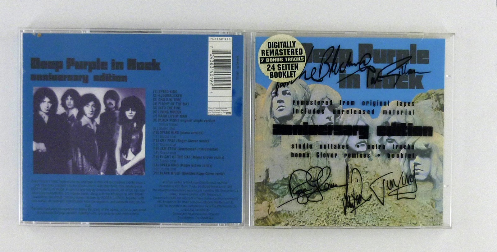 CD disc - Deep Purple – In Rock - B0107 D02