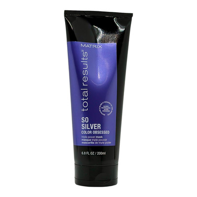 Matrix Total Results So Silver Triple Power Mask 6.8oz   Neutralize Brass