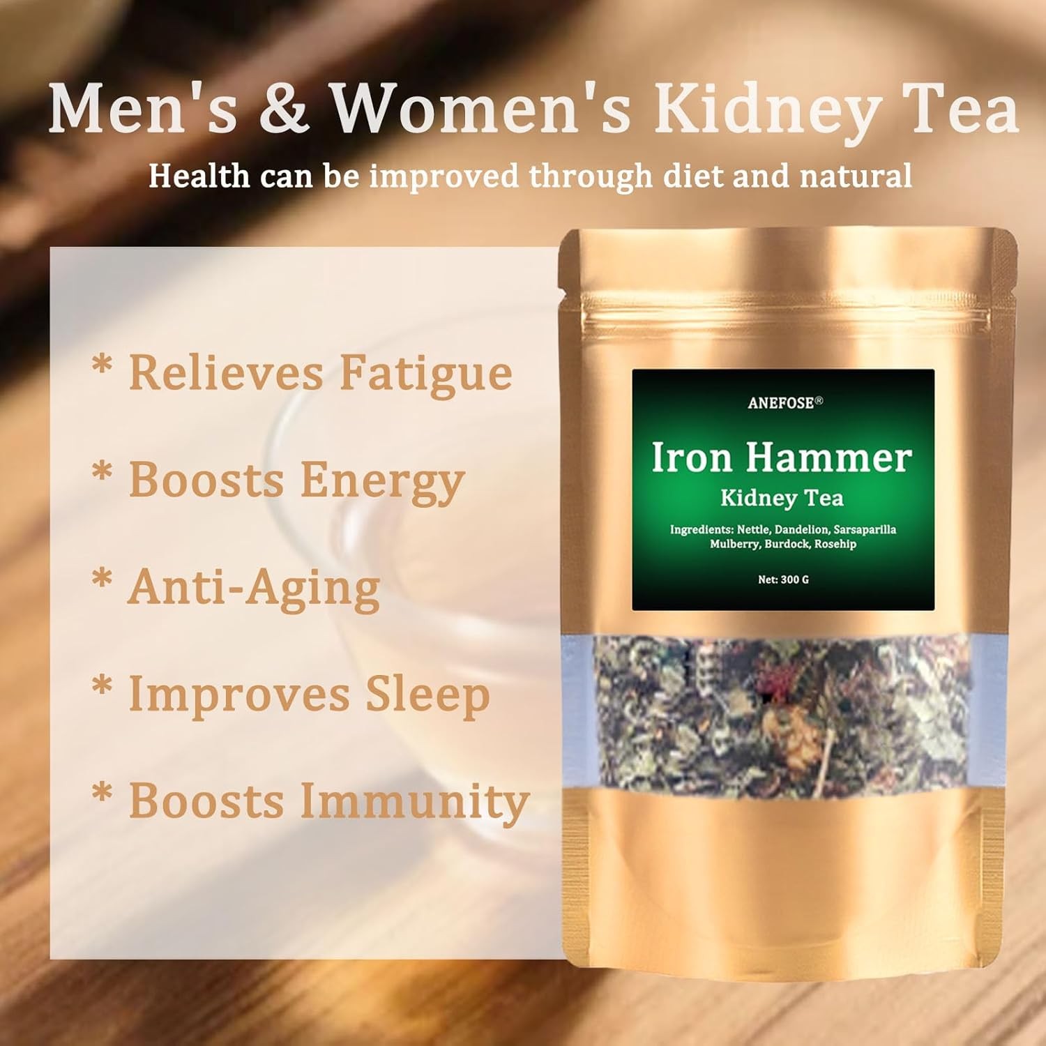 Iron Hammer Tea for Kidney, Dandelion Tea for Liver and Kidney (1)