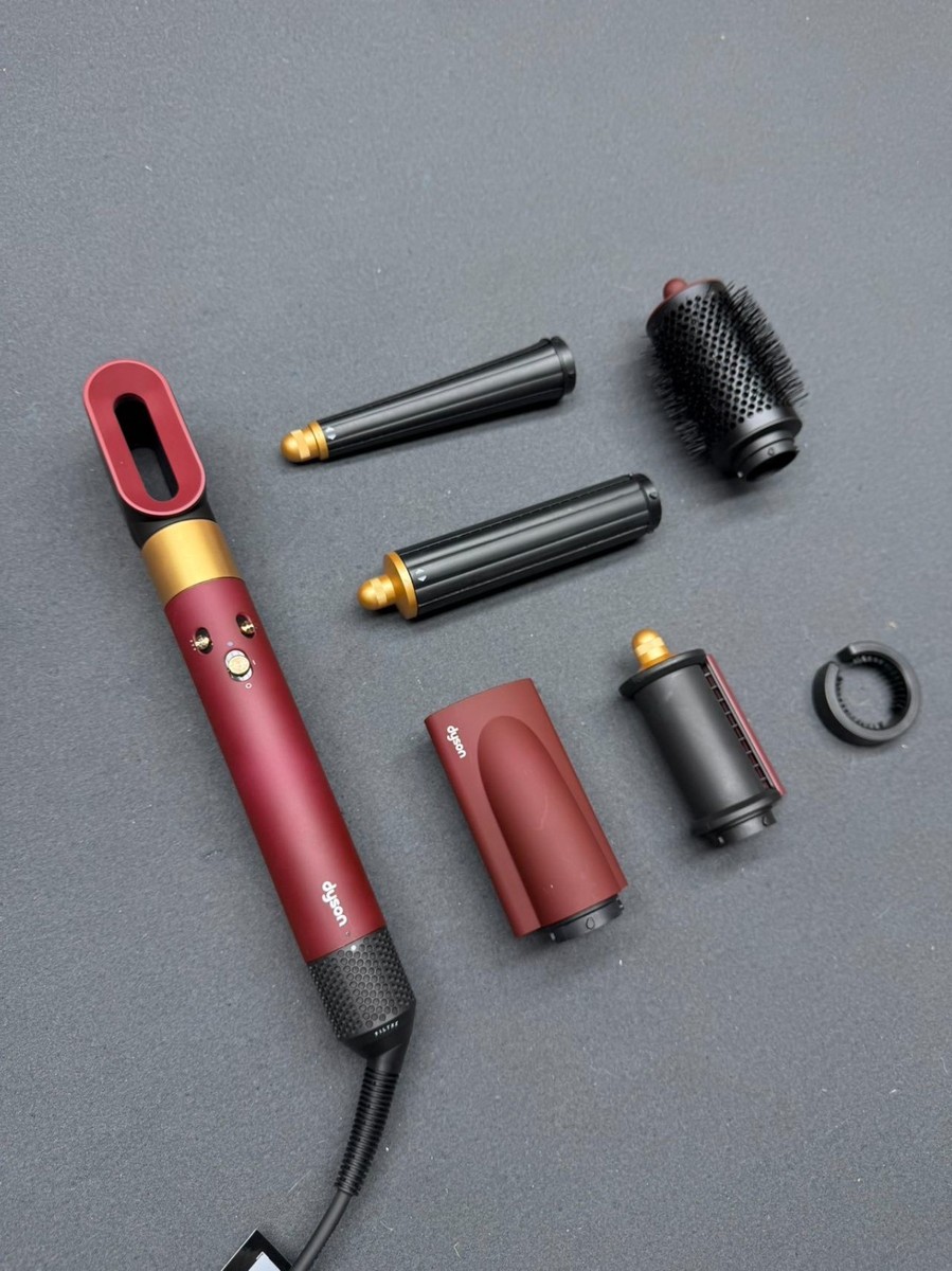 Dyson Airwrap i.d. Multi-styler & Dryer Straight+Wavy -red new | eBay