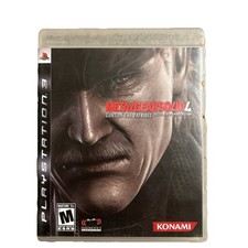 Metal Gear Solid 4 Guns Of Patriots - PlayStation 3 ( Tested)
