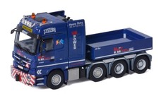 WSI Models Mercedes Maxtrans; Mercedes-benz Actros Mp3 L 8x4 Ballast Box + Hitch 1:50 01-3439