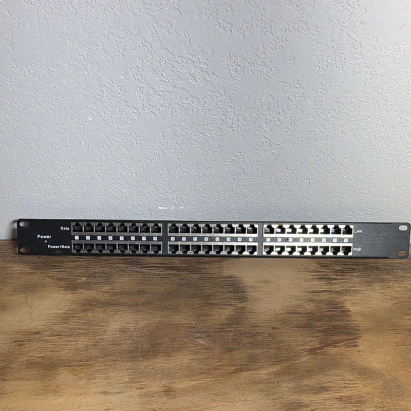 Networks POE-24-24W 24-Port Gigabit 1U Rack Unmanaged