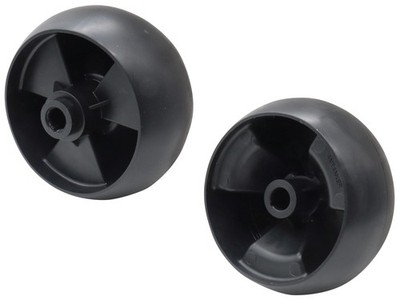 2x Stützrad Deckrad (Ø127 x 63,5mm) passend für Gutbrod GLX 105 RHL-K 13AG51GN69