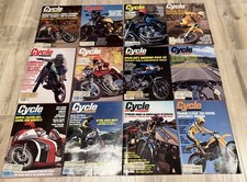 Cycle Magazine 1978 Vintage Motorcycle 12 Issue Full Year Lot!