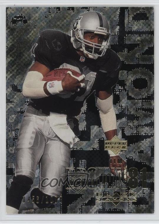 2000 Upper Deck Black Diamond Gold /1000 Tim Brown #80 HOF 7tw