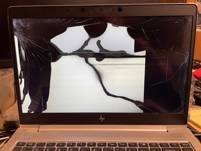 HP EliteBook 745 G5  14'' AMD Ryzen 3 OR 7  GD BATT CRACK SCREEN