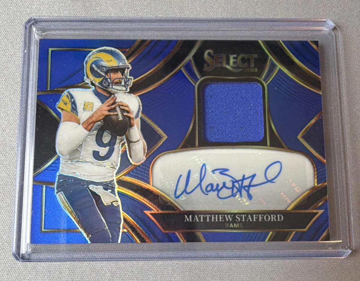 Matthew Stafford Tools Of The Trade Triple Patch Auto /49