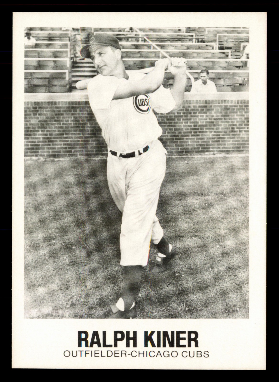 1977-84 Galasso Glossy Greats #2 Ralph Kiner