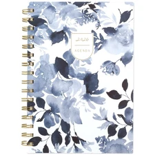 2026 Planner by Leah Bisch, Weekly & Monthly, 5.5" x 8.5", Small, Ciara Flora...