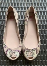 Mini Melissa Shoes Unicorn Pink Mary Jane Flat Size 1