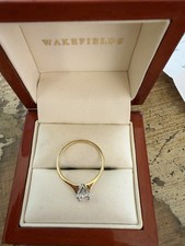 Stunning Platinum Solitaire Diamond Ring