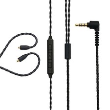 Sound Cable Triple Control Mics MMCX Connectors for SE425 Headphones