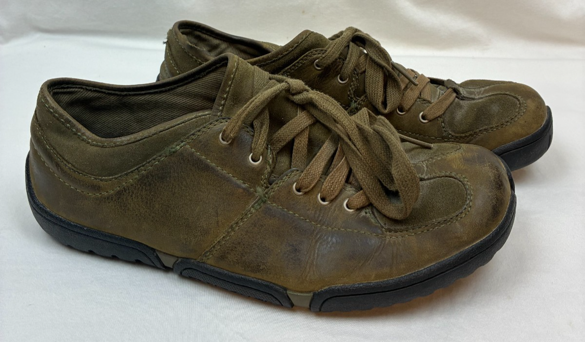 SAOLA Scarpe Diesel uomo taglia 9 5 basse in pelle stringate suola piatta grilletto