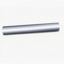 12 X 60 Gloss Metallic Silver Vinyl Film Wrap Sticker Stretchable 1ft X 5ft