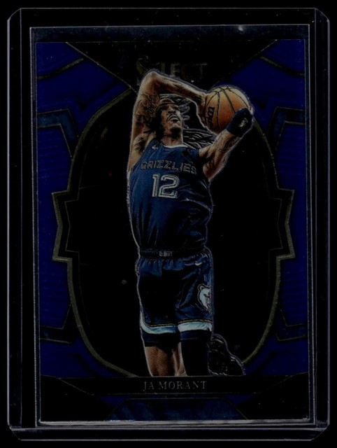 2022-23 Panini Select #58 Ja Morant Blue (Retail Base)