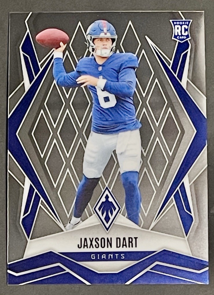 2025 Panini Phoenix Jaxson Dart Rookie RC #200 Giants