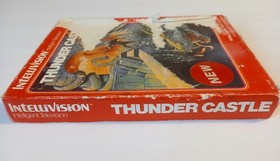 Thunder Castle Intellivision CIB Complete w Poor Box & Poor Manual Tested Works