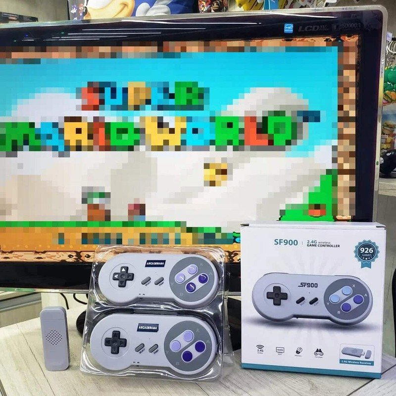 SF900 Retro Console With 5000 Built-In Games TV Game Controller Comes with Dual